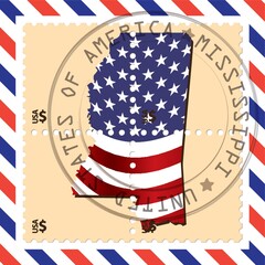 Mississippi stamp
