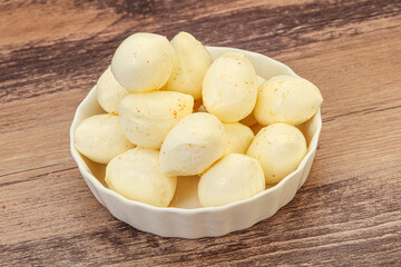 Natural tasty baby Mozarella cheese