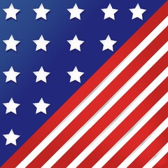 USA background
