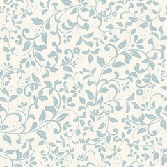 Fototapeta na wymiar Seamless floral pattern. Hand drawn. Vector illustration. Seamless Victorian pattern