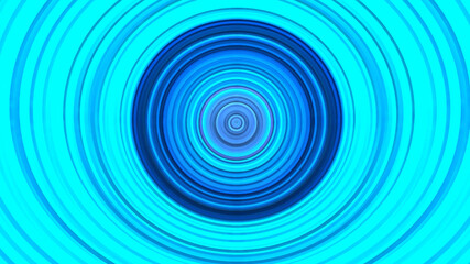 Multicolored circular 3d background illustration. Designer original background.