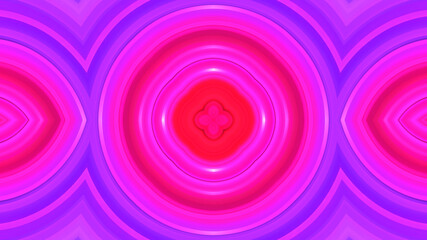 Designer kaleidoscope background with beautiful elements. New trends.