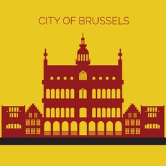 Obraz premium City of Brussels