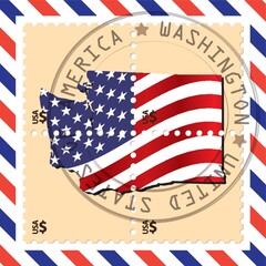 Washington stamp