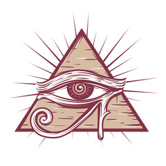 the god eye illuminate symbol