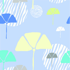 Obraz premium seamless pattern with colorful flowers
