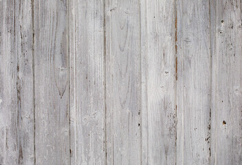 White and gray wood texture background. Top view surface of the wooden planks texture.