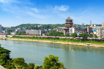 Jingdezhen City, China, is a world-famous porcelain producer.