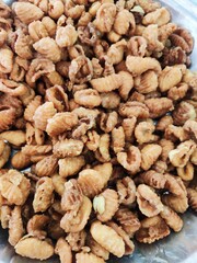 close up of walnuts
