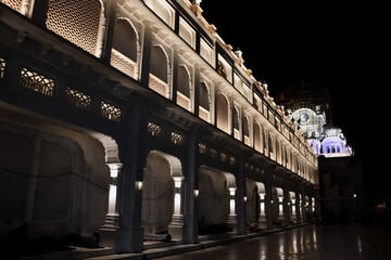 historic building on the side of golden temple