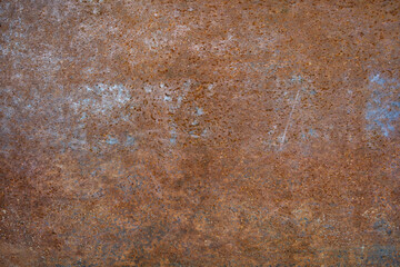 Rostige Metallfl&auml;che f&uuml;r Hintergrund