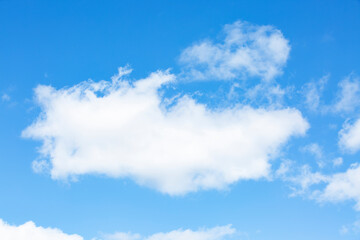 blue sky and clouds