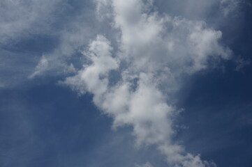 beautiful blue sky whith clouds