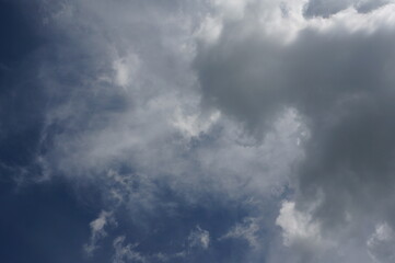 Fototapeta na wymiar beautiful blue sky whith clouds