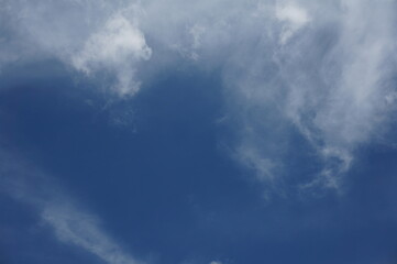 beautiful blue sky whith clouds