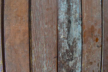 Wooden background of planks arranged perpendicular