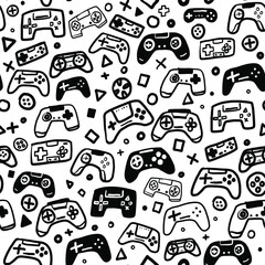 Pattern console. Repeat pattern design for fabric. © Buslikov