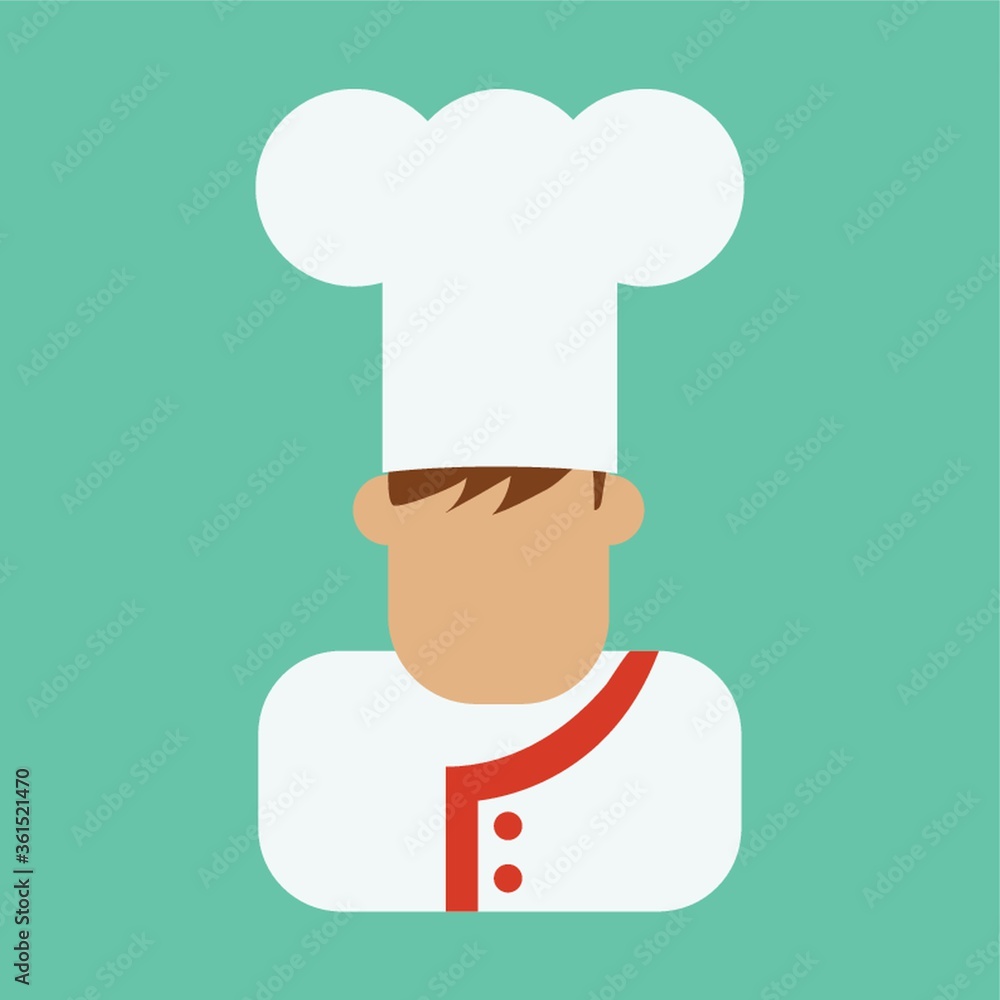 Wall mural Chef