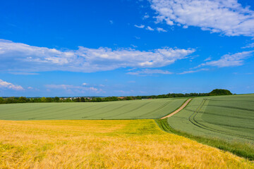 Obraz premium Nidderau im hessischen Main-Kinzig-Kreis