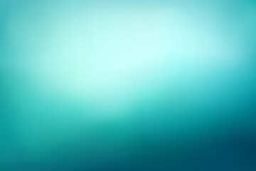 Fototapeta premium Abstract dark teal gradient background. Blurred turquoise water backdrop. Vector illustration for your graphic design, banner, summer or aqua poster.