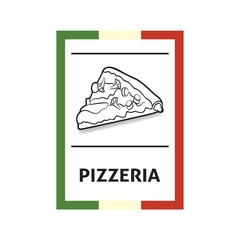 Pizzeria label