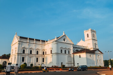 Fototapeta na wymiar Old Goa Unesco World Heritage Site Monuments