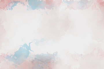 Vector watercolor grungy vintage background.