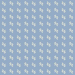 Seamless leaves background