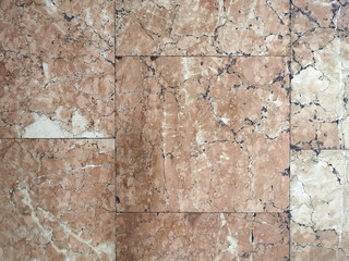 Red brown marble. Natural texture background. Close-up