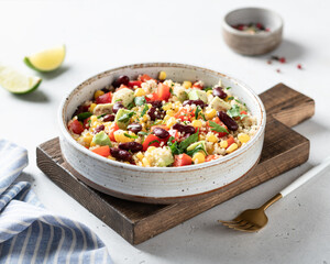 mexican quinoa bowl