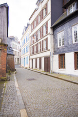 Honfleur France village street