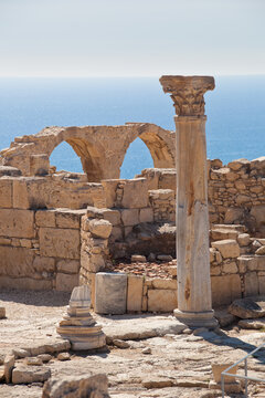 UNESCO Dig Site Of Hellenic Period In Kurion, Cyprus