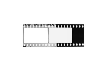 (35 mm.)Vintage film frame.With white space.film camera.
