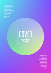 Cover fluid with round shapes