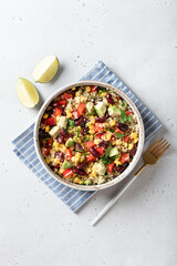 mexican quinoa bowl