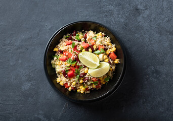 mexican quinoa bowl