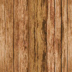 Wood texture. Dark wood board. Brown Wood Planks. Stock vector illustration.