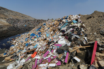 Plastic waste, environmental pollution, human waste,