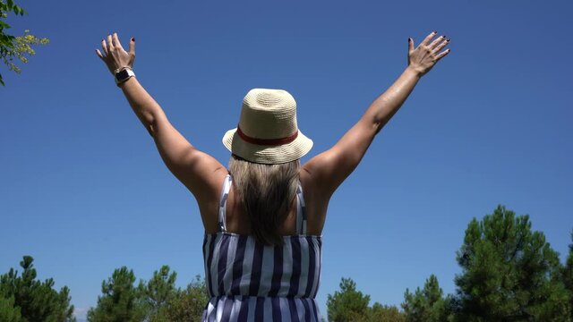 Mujer feliz
