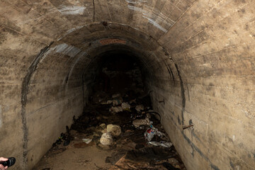 Obraz premium an old bunker from the world war