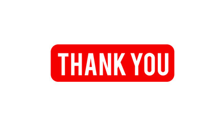 Thank you banner. Trendy flat geometric print,