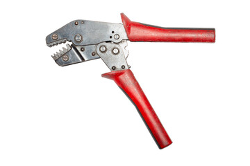 Electrician pliers, isolated with clipping path.