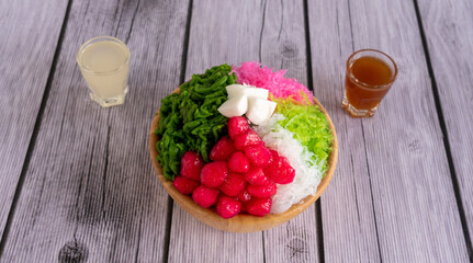 Thai Desserts and Salads 
