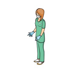 Obraz premium Medical assistant