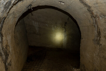 an old bunker from the world war