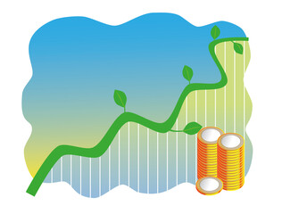 Economic and business template infographic design. can be used for workflow layouts, diagrams, number options, business concepts