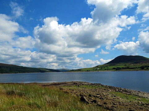 Llyn Celyn in Snowdonia, North Wales