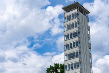Berlin Germany observation tower called Müggelturm - tourist attraction destination