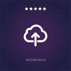 Upload vector icon