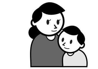 お母さんとこども
